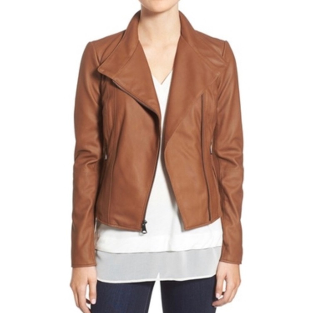 Leather jacket